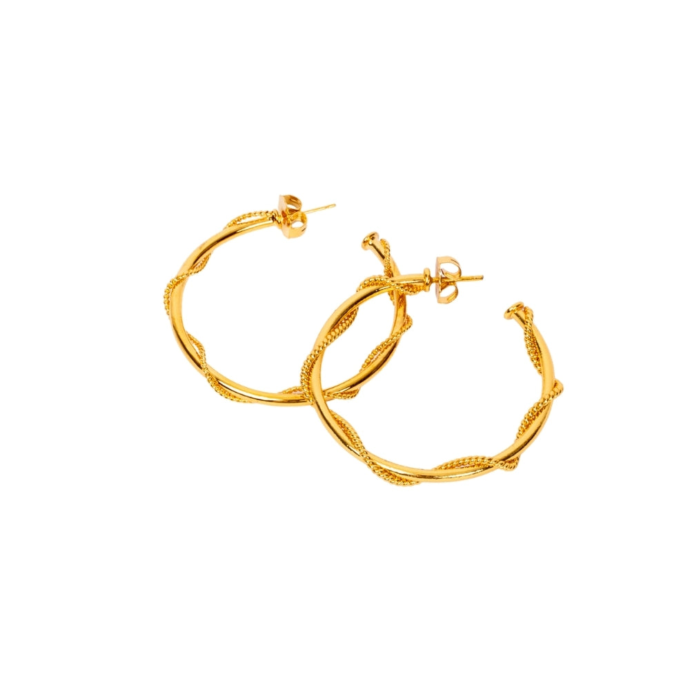 Candongas Alma trenzada