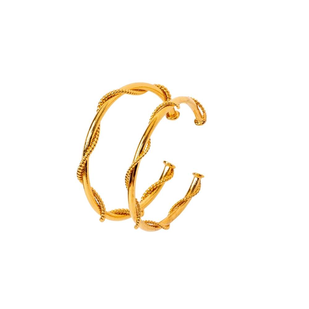 Candongas Alma trenzada