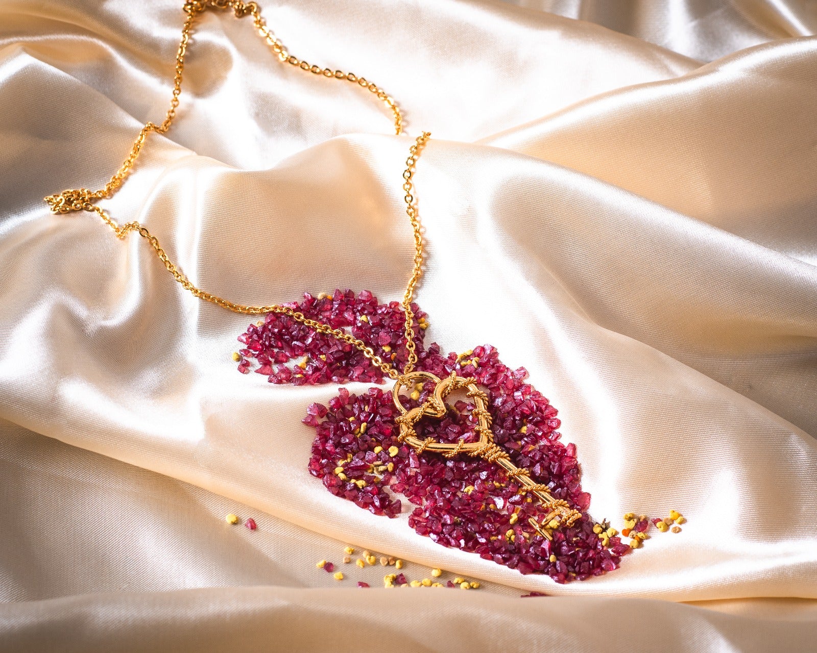 Cadena La llave de mi corazón